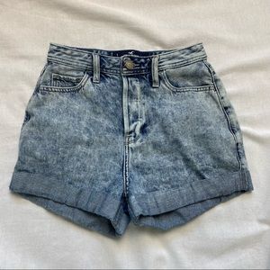 Hollister Denim Ultra High Rise Shorts